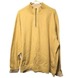 Tommy Bahama butter yellow pullover